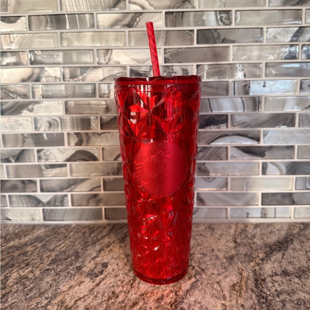 Starbucks Shimmering Red Tumbler